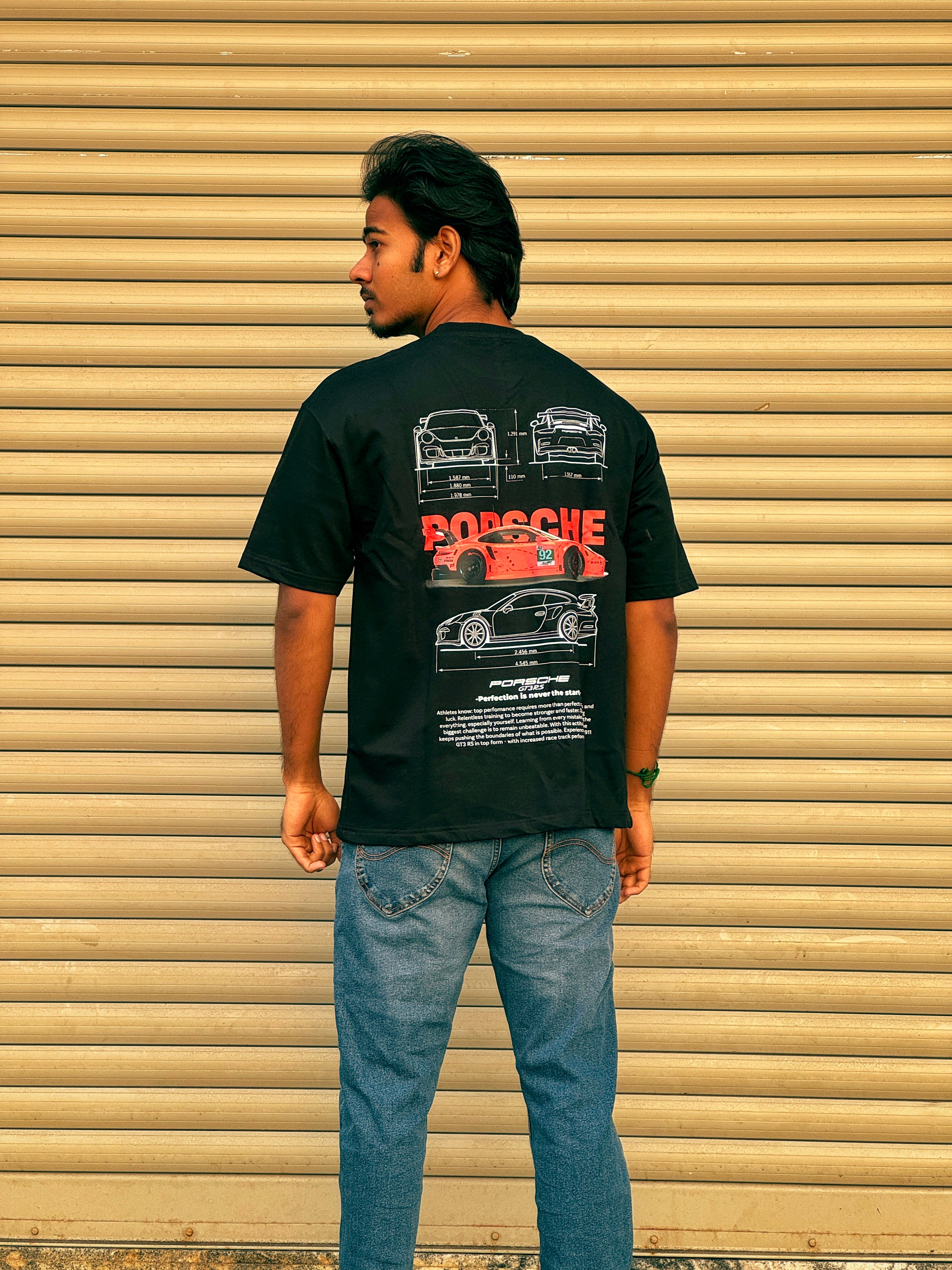 PORSCHE OVERSIZED T-SHIRT🏎️