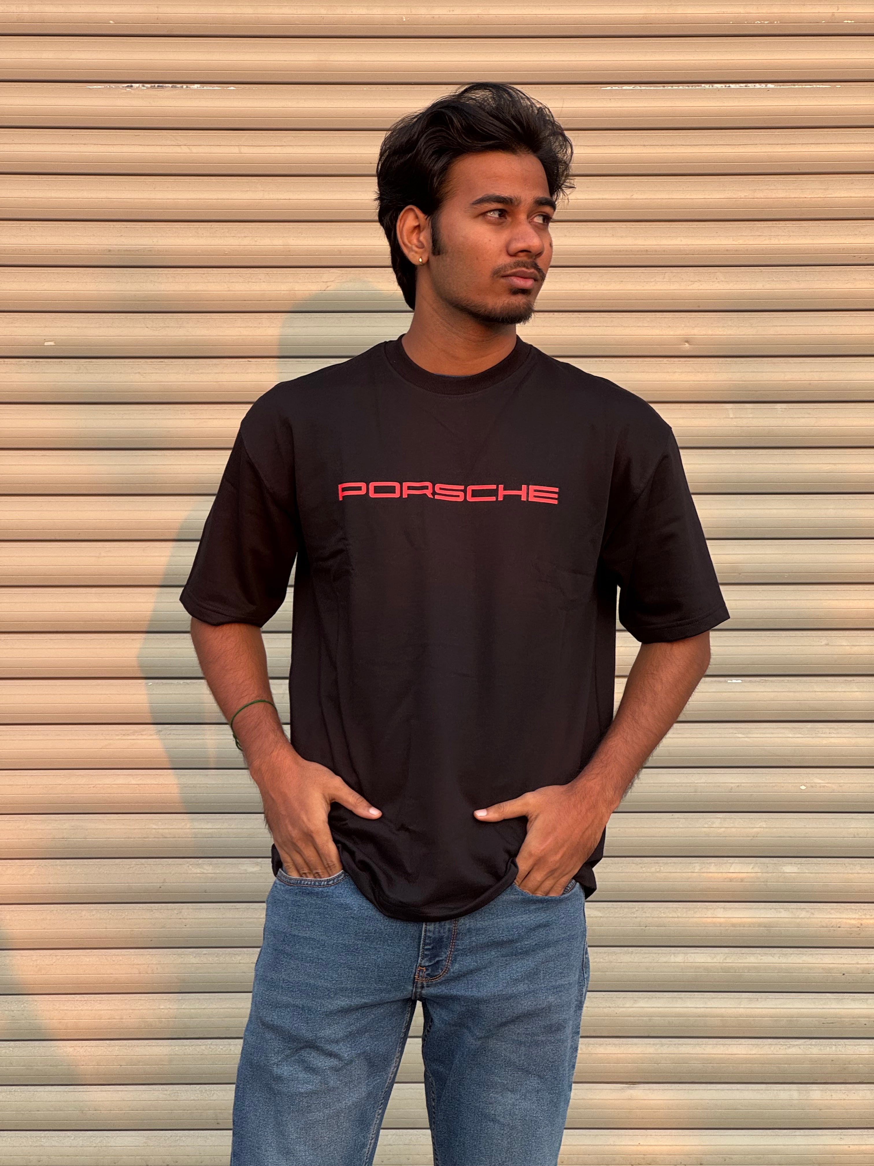 PORSCHE OVERSIZED T-SHIRT🏎️
