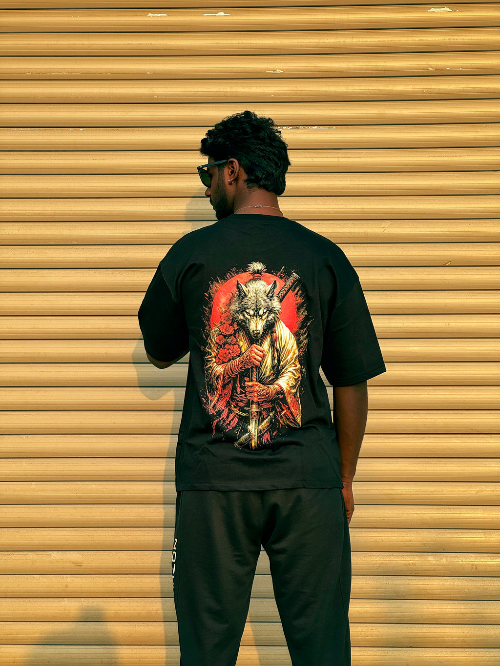 SAMURAI WOLF OVERSIZED T-SHIRT🐺